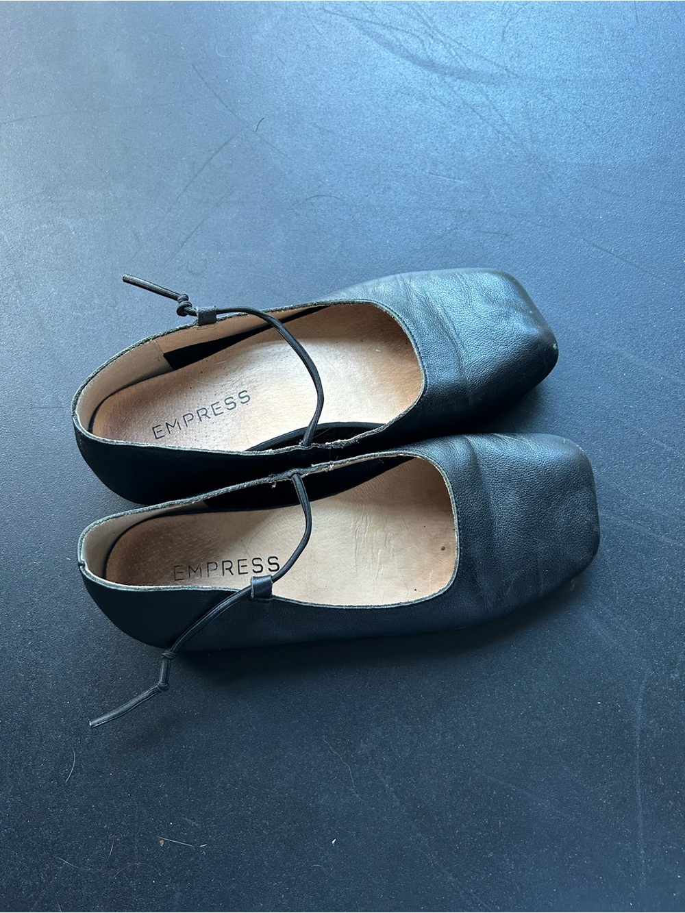 Empress Square Toe Ballet Flats